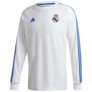 White Real Madrid Long Sleeve Jersey (S)